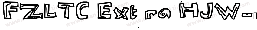 FZLTC Extra HJW字体转换